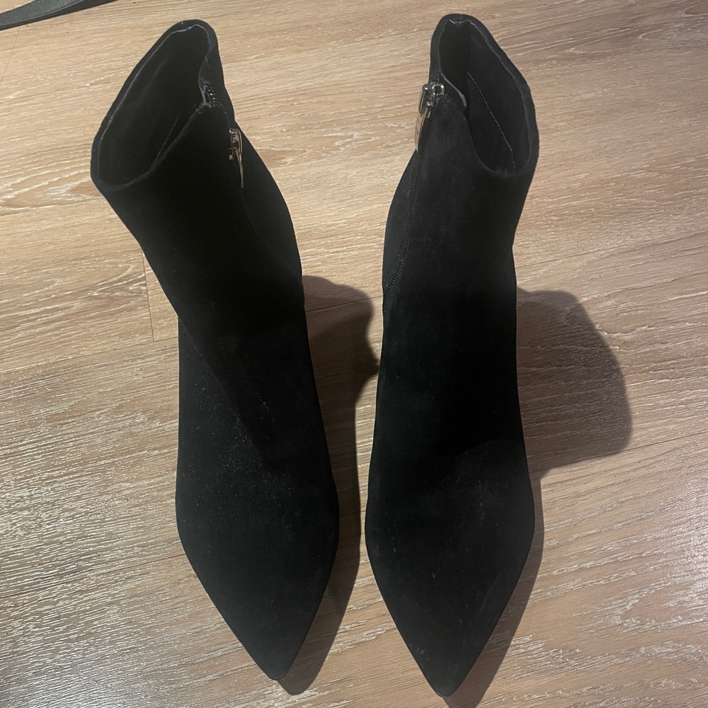 Marc Fisher black suede boot